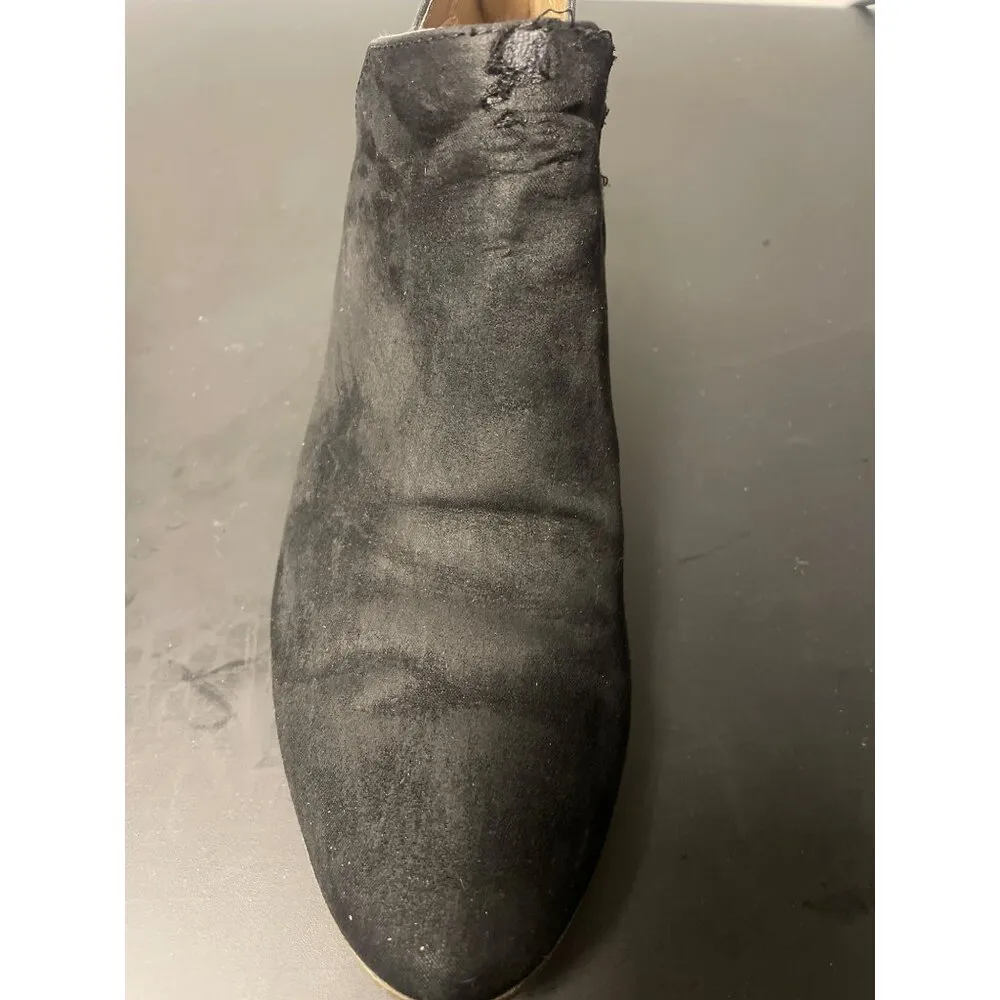 Reaction Kenneth Cole Women's Black Suede Booties Size 6.5 SKU 2083 - Image 6