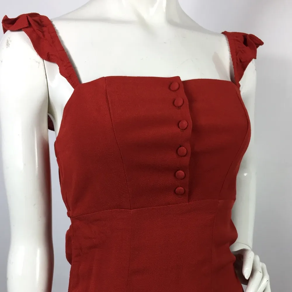 Flynn Skye Maxi Dress Thigh Slit Size XS - Image 13