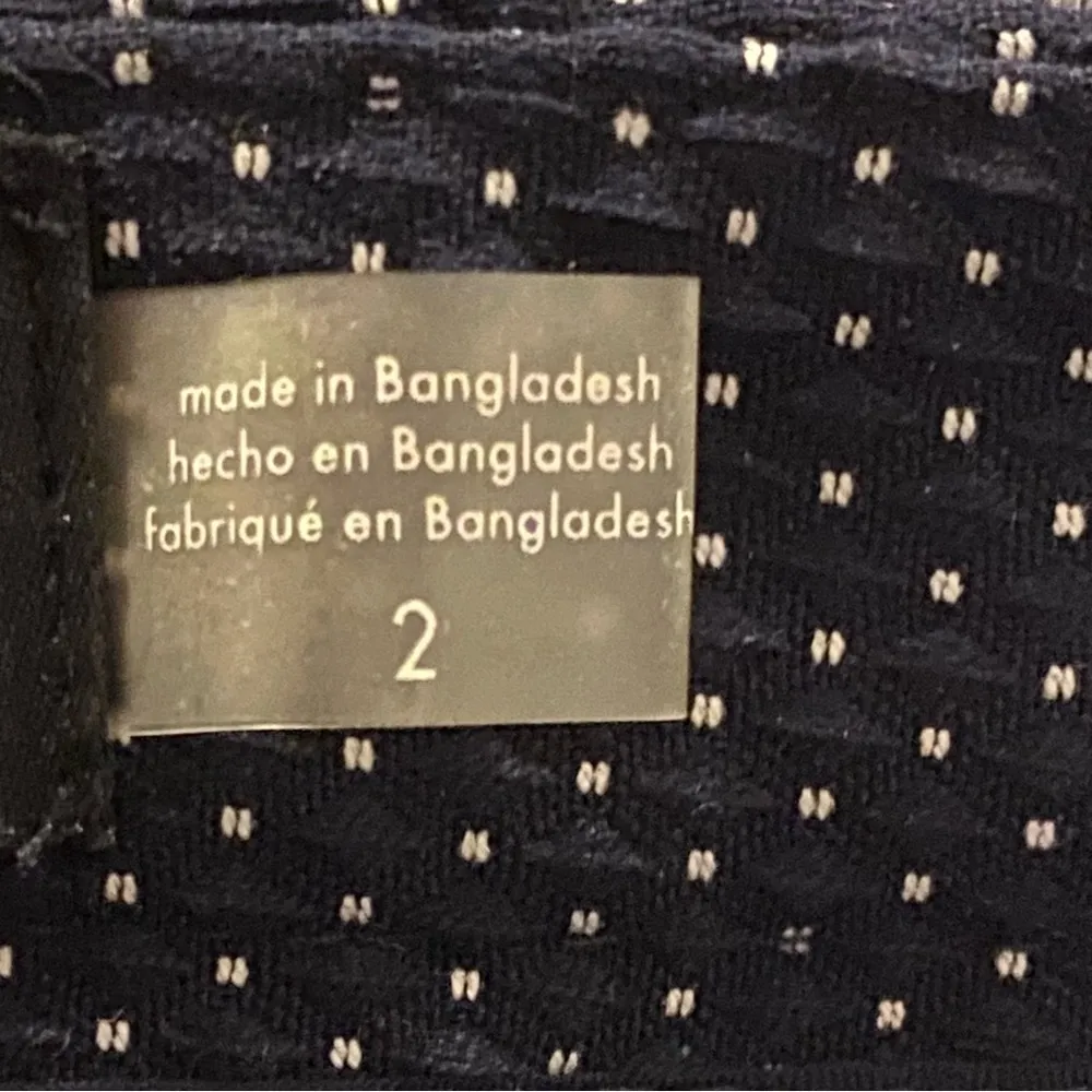 Karl Lagerfeld Navy Trousers Polka Dot Pattern - Image 15