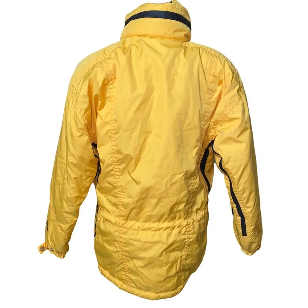 Nordica Classics Hooded Snow Ski Jacket Zippered Buttoned lots of pockets sz 10 - Image 3