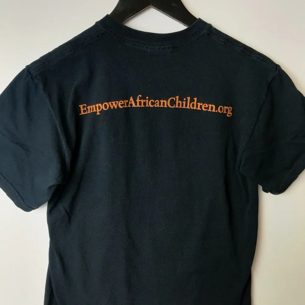 Y2K Vintage Spirit Of Uganda Empower African Children T Shirt Graphic Tee Small - Image 12