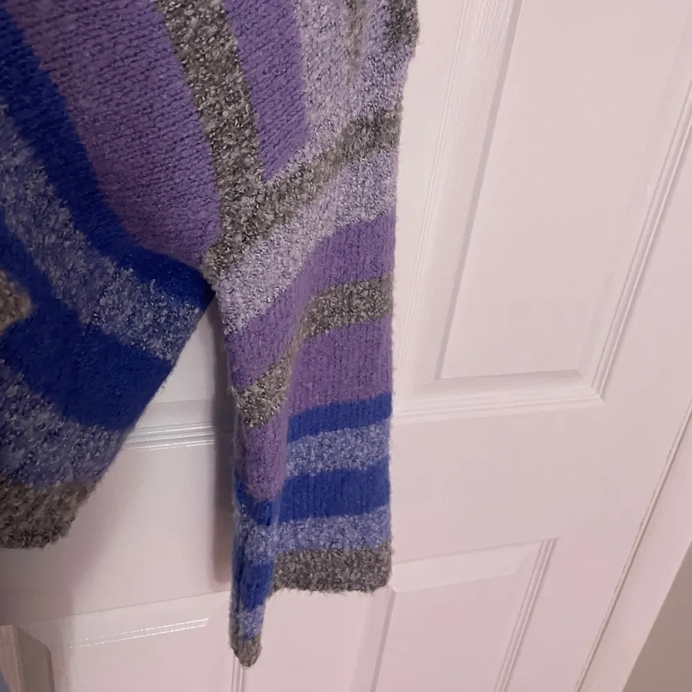 sincerely jules purple violet blue grey turtleneck sweater - Image 2