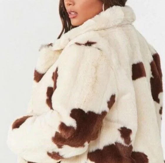 Forever 21 Cow Print Jacket - Image 2