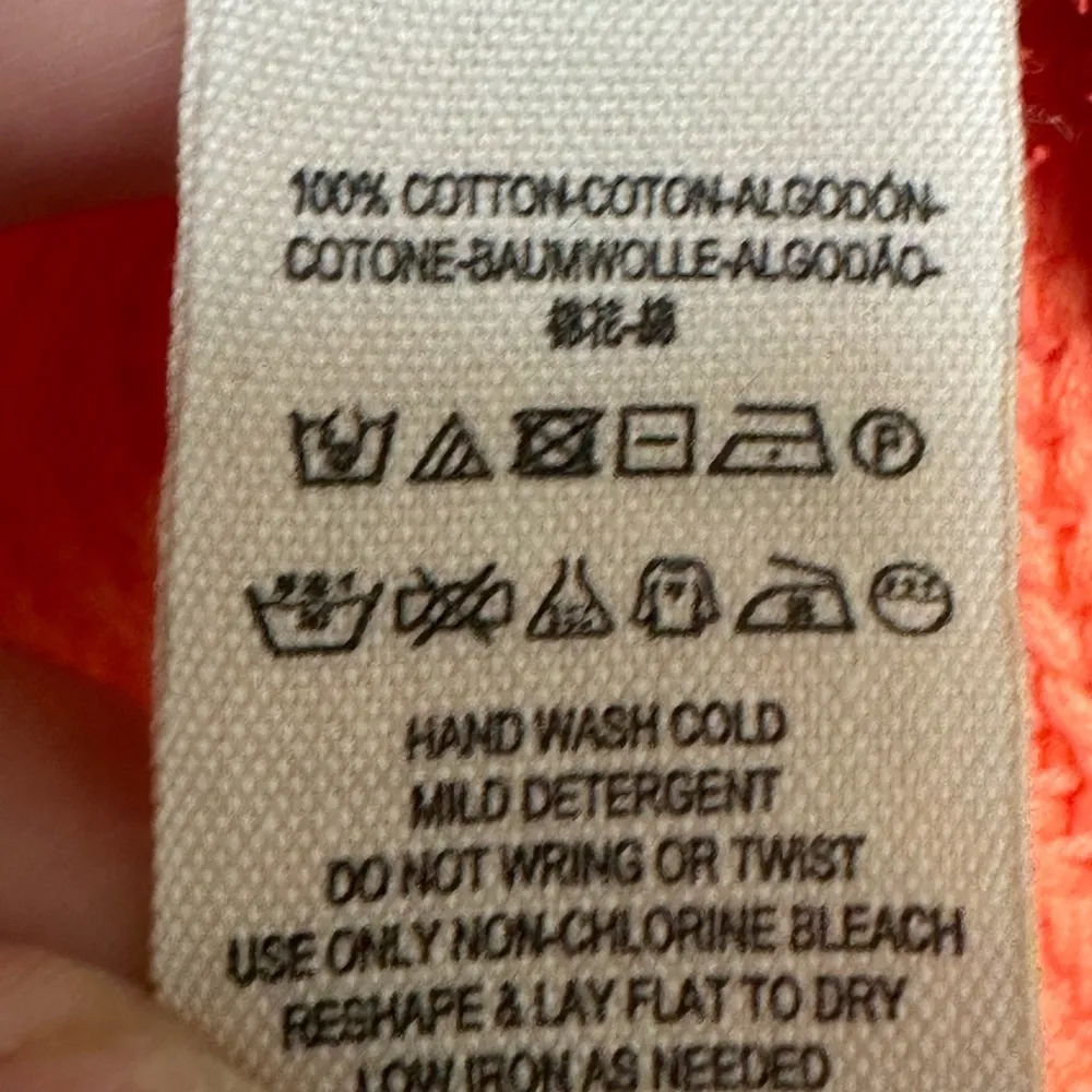 Free people orange knit sweater - Image 4