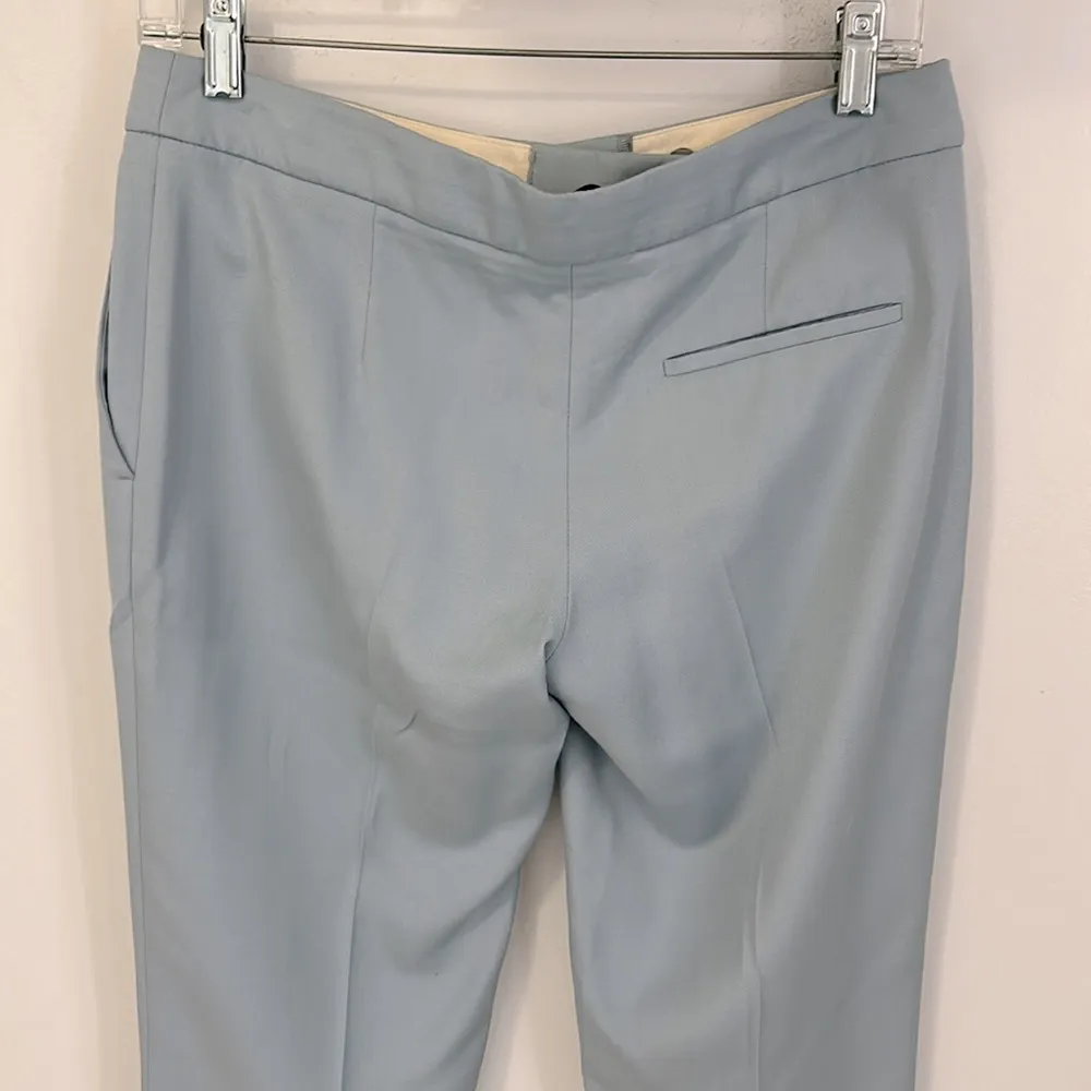 Stella McCartney Light Blue Cuffed Ankle Trousers - Image 4