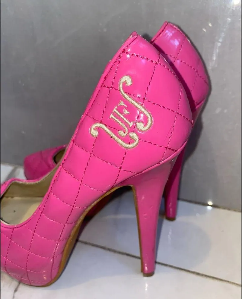 Just Fabulous Pink Heels - Image 2