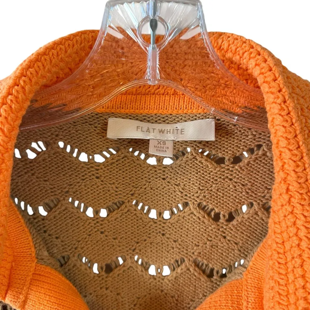 Flat White Light Brown & Orange Open - Image 6