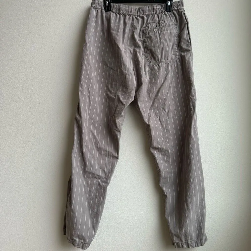 COS Pull On Gray Straight Leg Ankle Pants Lightweight Stretch Size Medium - Image 6