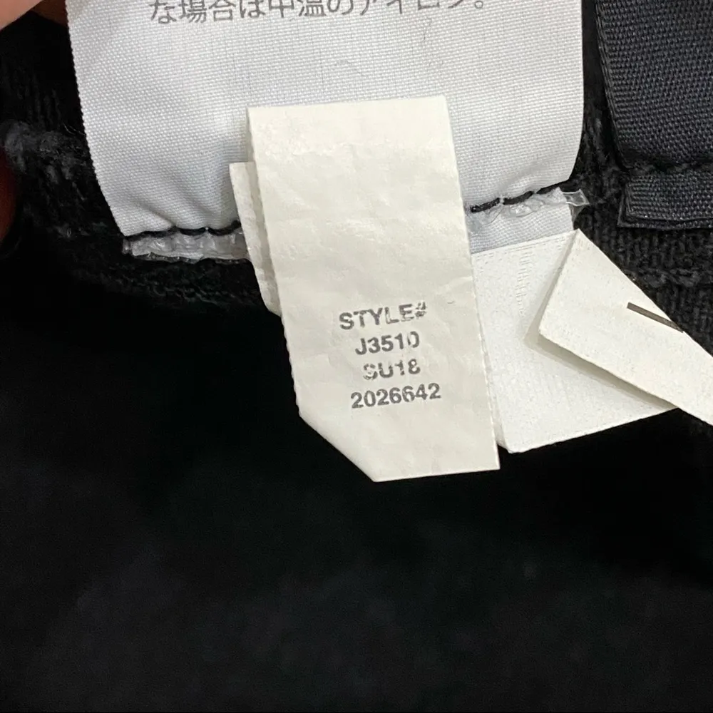 Lunar Wash “Frisco” Black Denim Raw Hem Mini Skirt Size 32 - Image 10