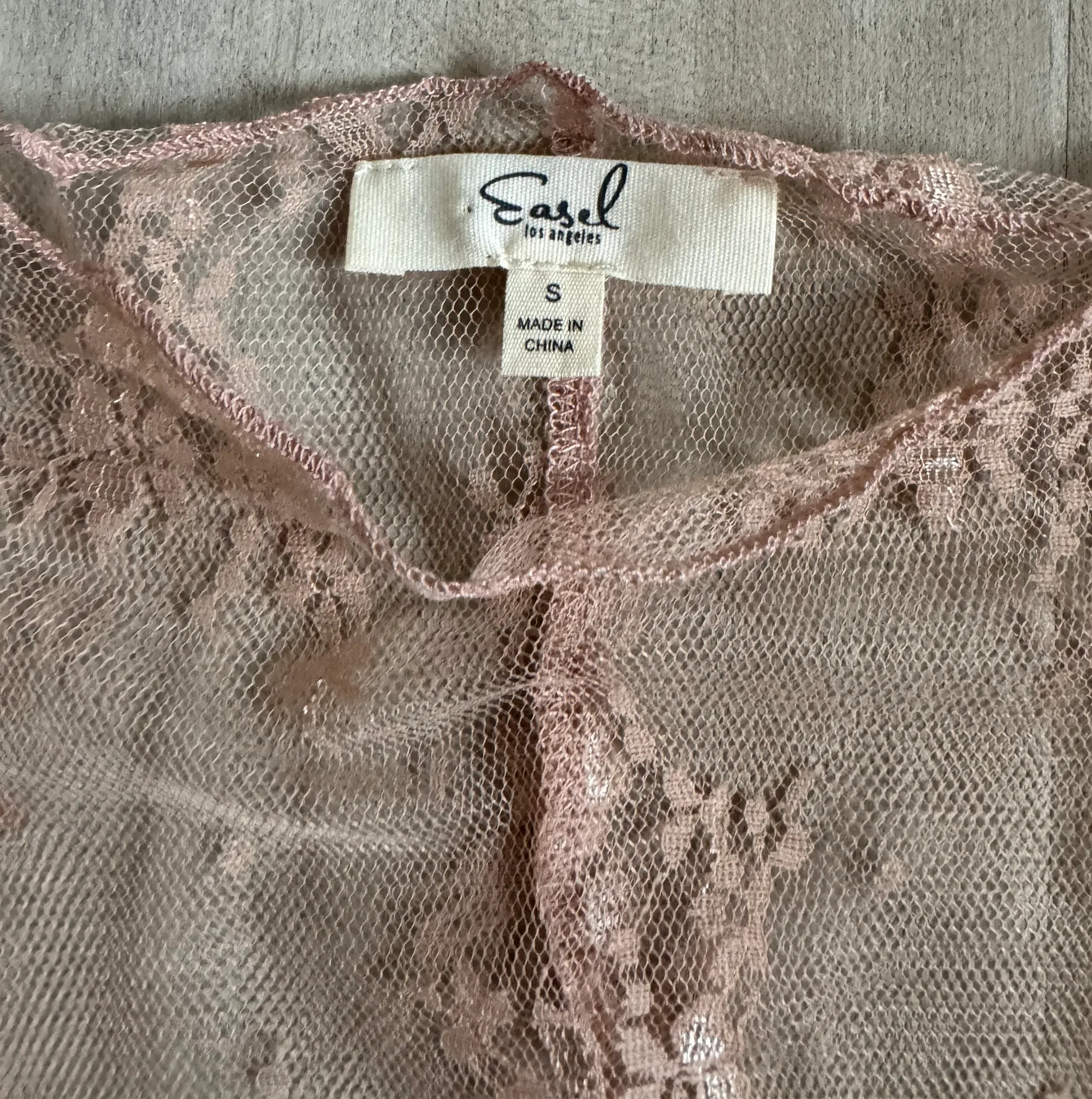 Lace Mockneck Top - Image 3