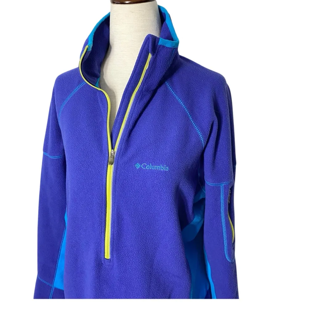 COLUMBIA Omni Heat 1/2 Zip Fleece Pullover Jacket - Image 3
