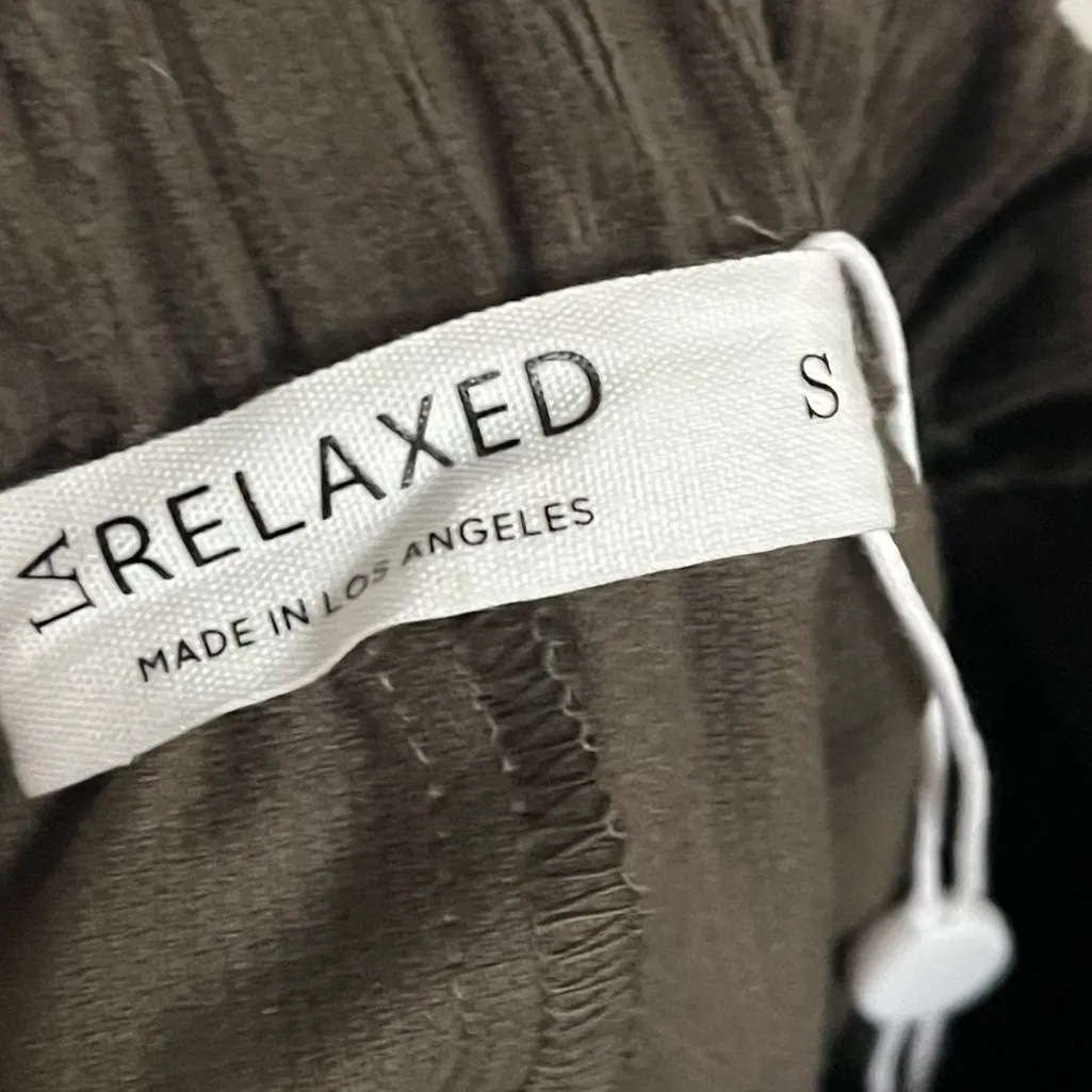 La Relaxed • Corduroy Cargo Brown Women's Skirt - Image 3