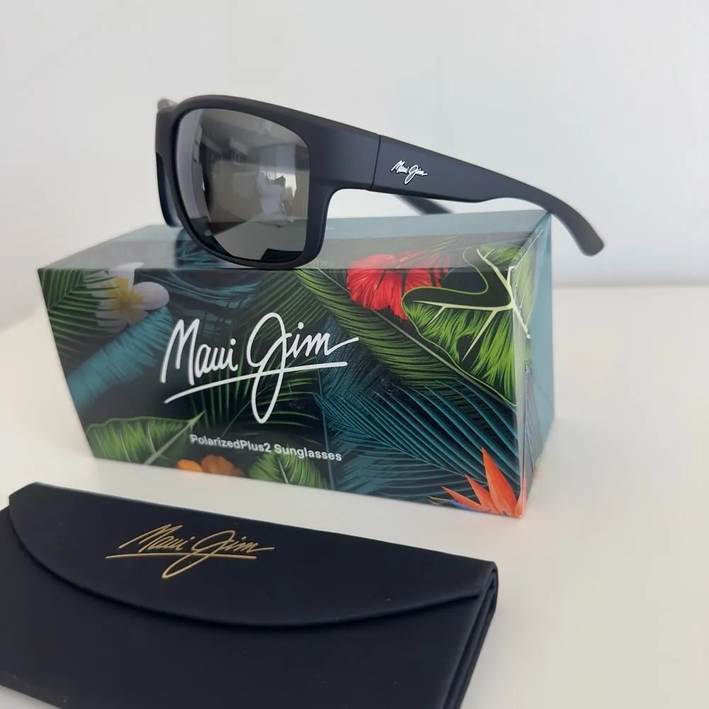 Maui Jim Southern Cross Sunglasses Black Gray Polarized MJ0815S - Image 3