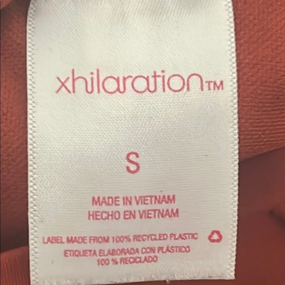 Xhilaration Rust High-Cut Cut Out Strappy Back One Piece Swimsuit - Image 2