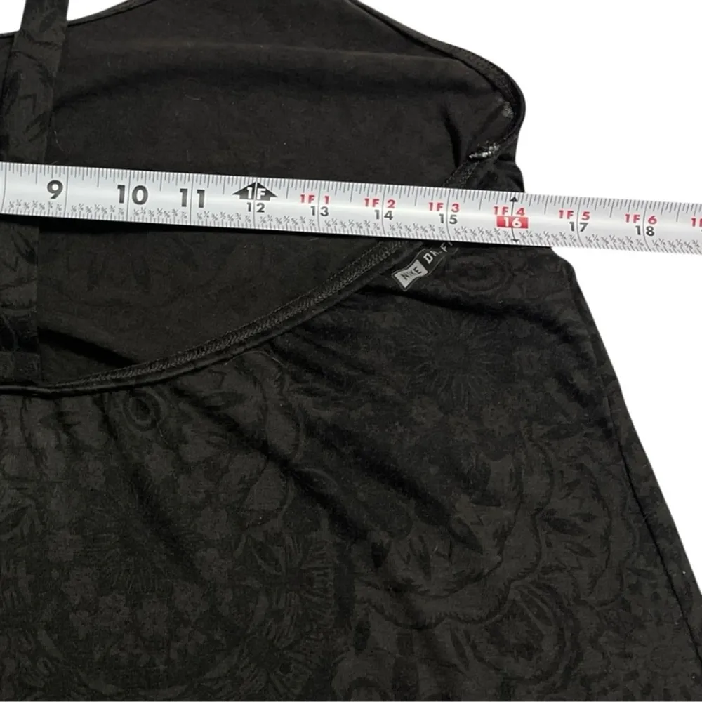 Hurley Nike Dri-Fit Floral Gray Racerback Dress Size Large Athleisure‎ Gym Style - Image 7