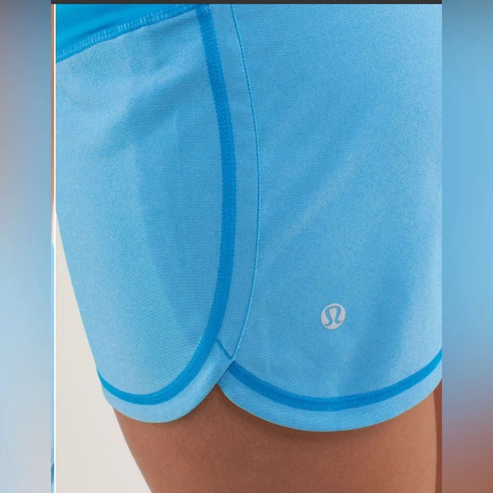 Lululemon Groovy Run Short Beach Blanket Blue like new, - Image 5