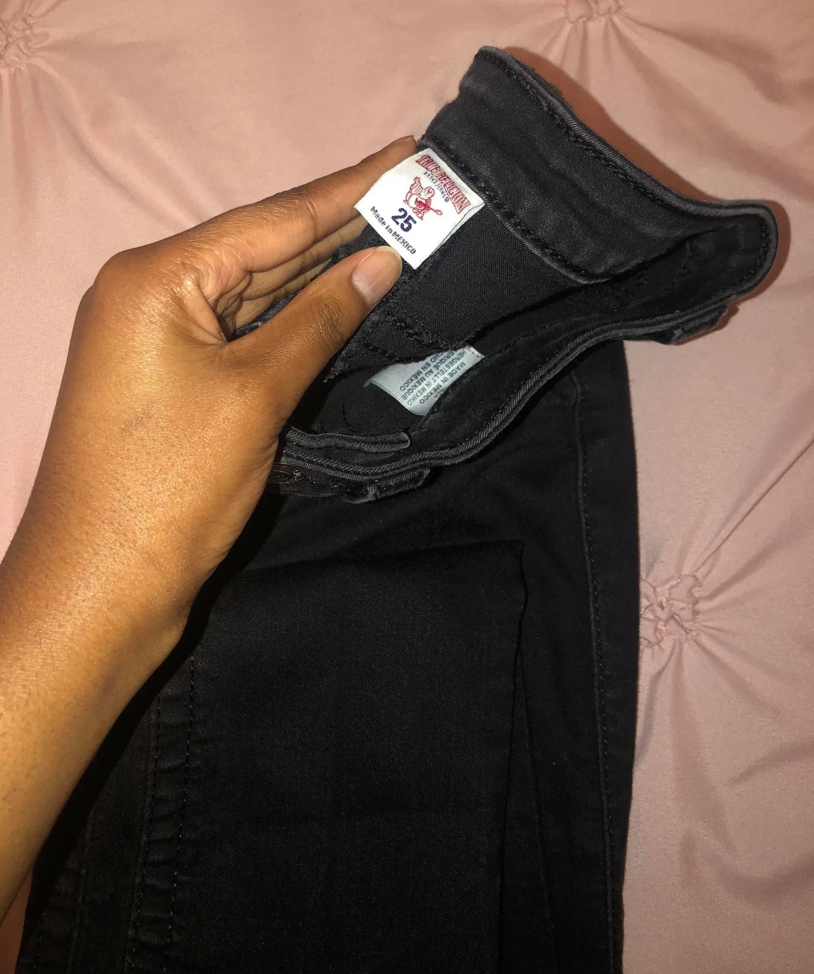 True Religion Black Pants - Image 3