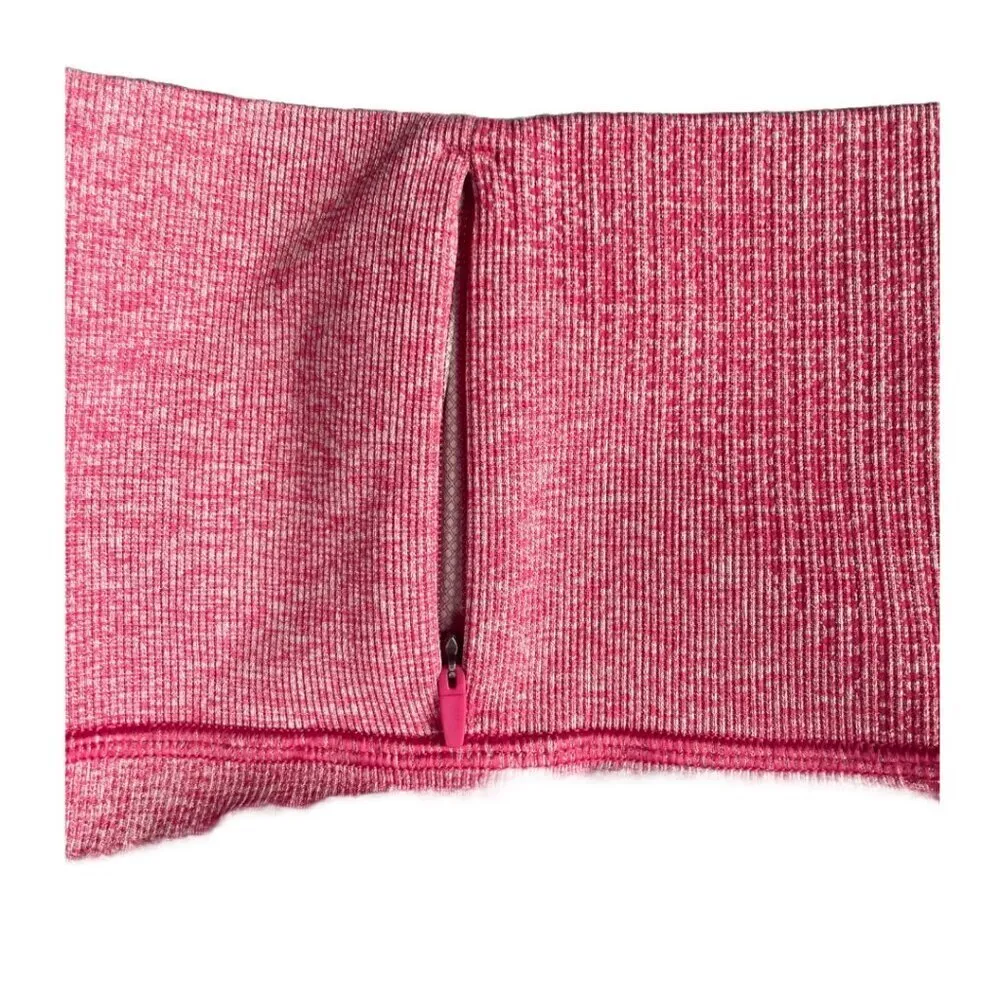 Gymshark Seamless Pink Leggings with Waist Pocket Size Estimated‎ M - Image 3