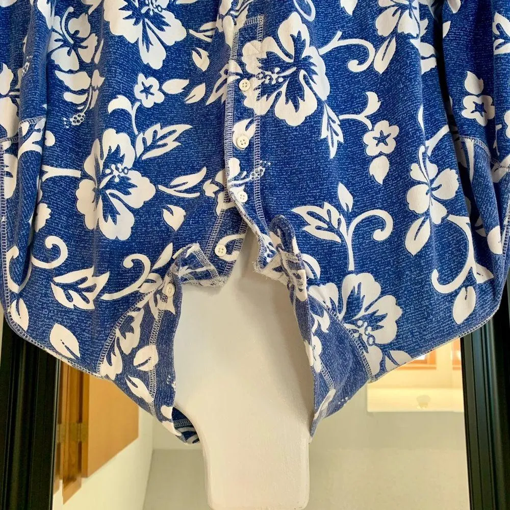 Urban Outfitters Out From Under Jacintha Reverse Henley 3/4 Button Up Shirt - Image 2