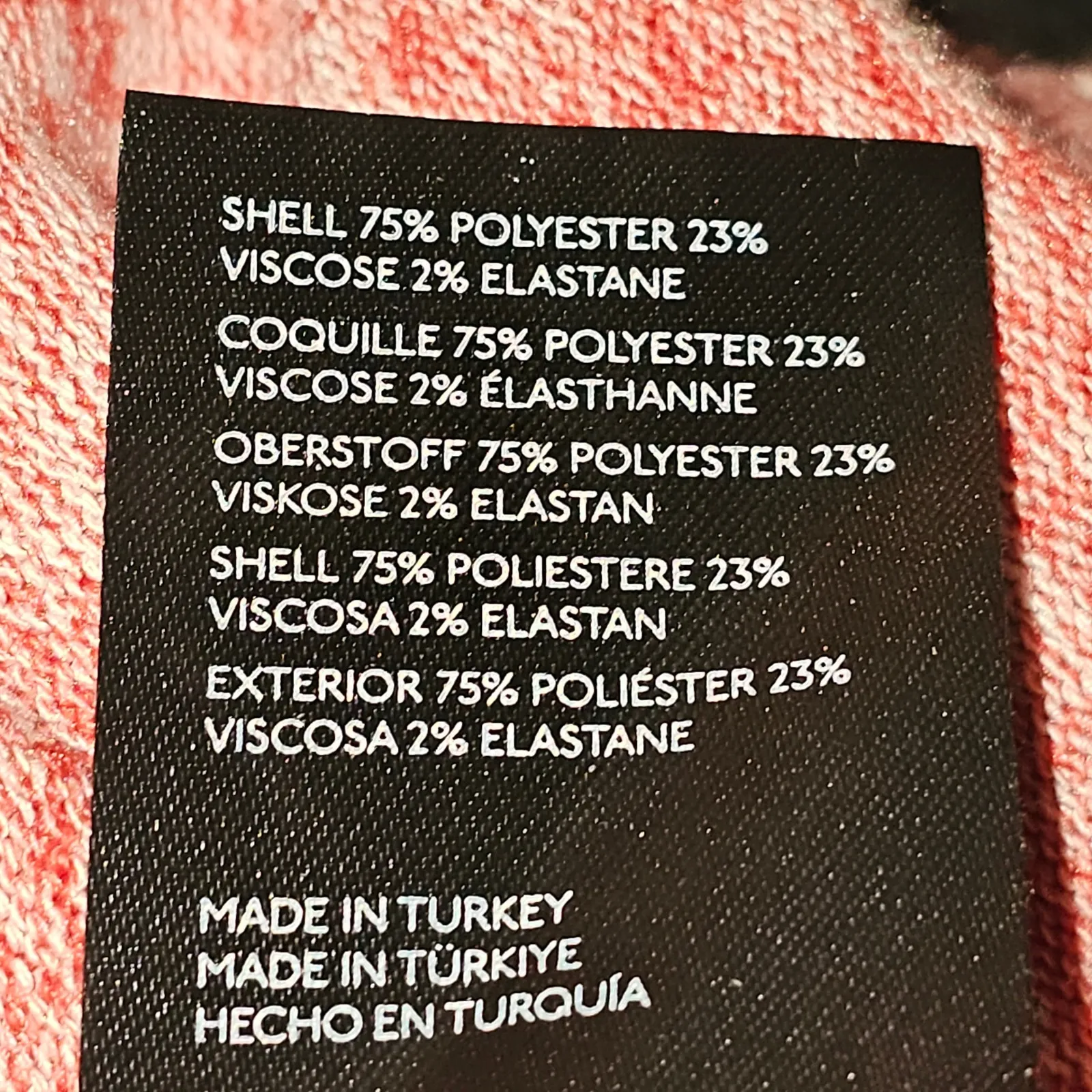 Maeve Anthropologie Womens Red Cowl Neck Pullover‎ Sweater Small - Image 4