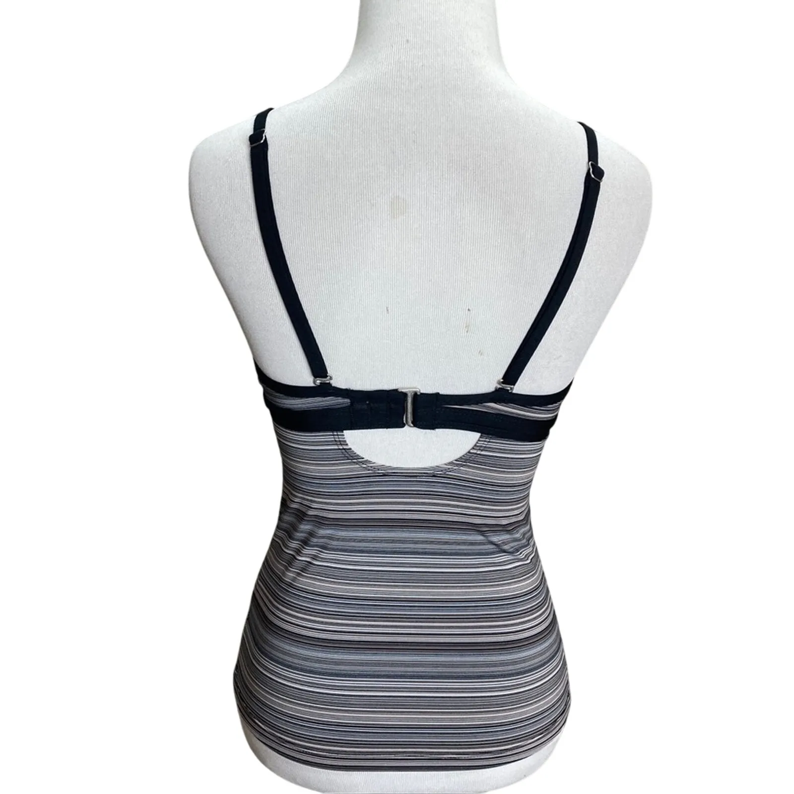 Athleta Veracruz Stripe Striped Tankini XXS - Image 6