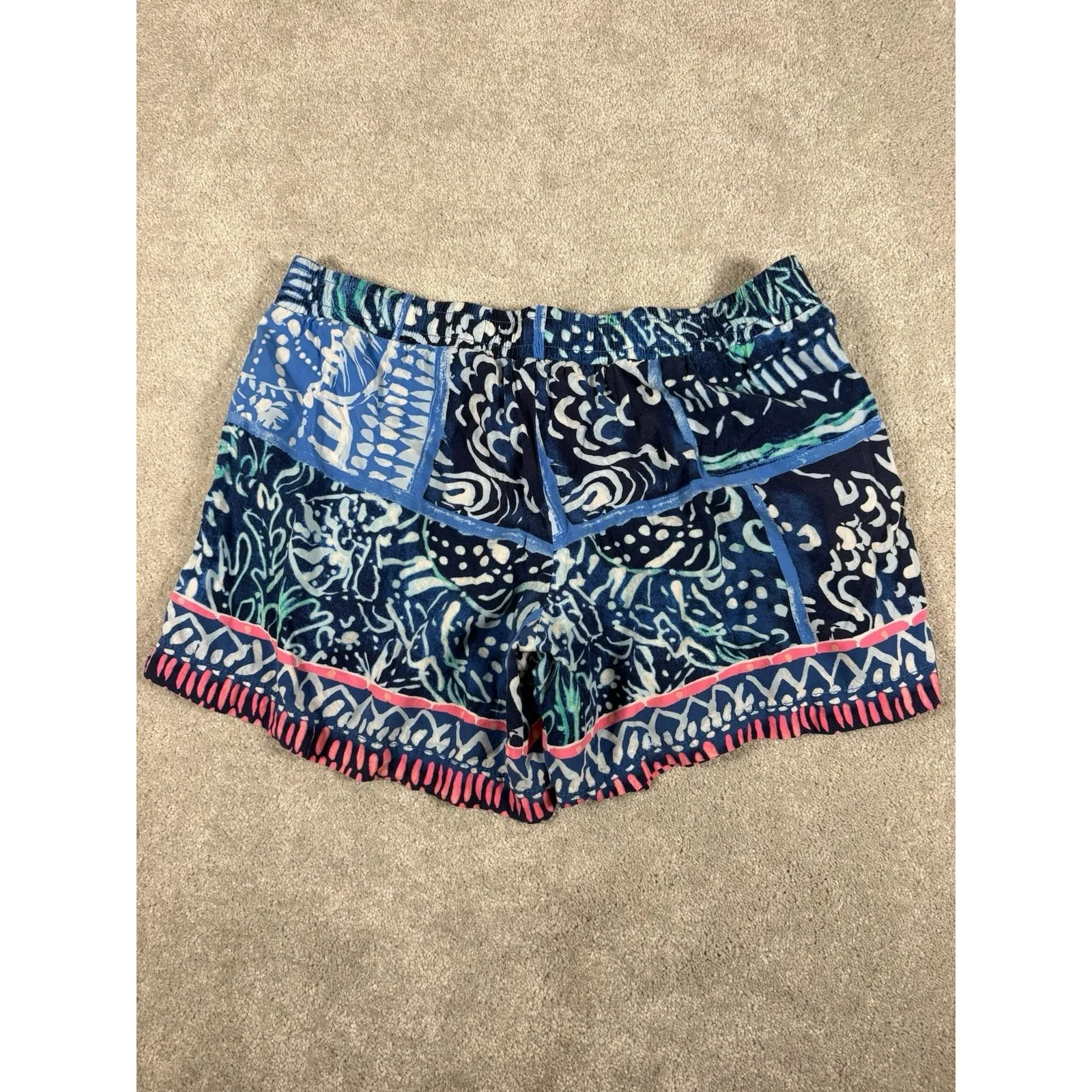 lilly pulitzer katia Shorts lei'd back Drawstring Pockets Small - Image 7