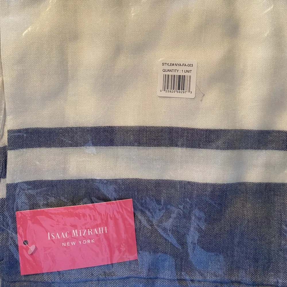 Isaac Mizrahi Blue & White Kimono - Image 6