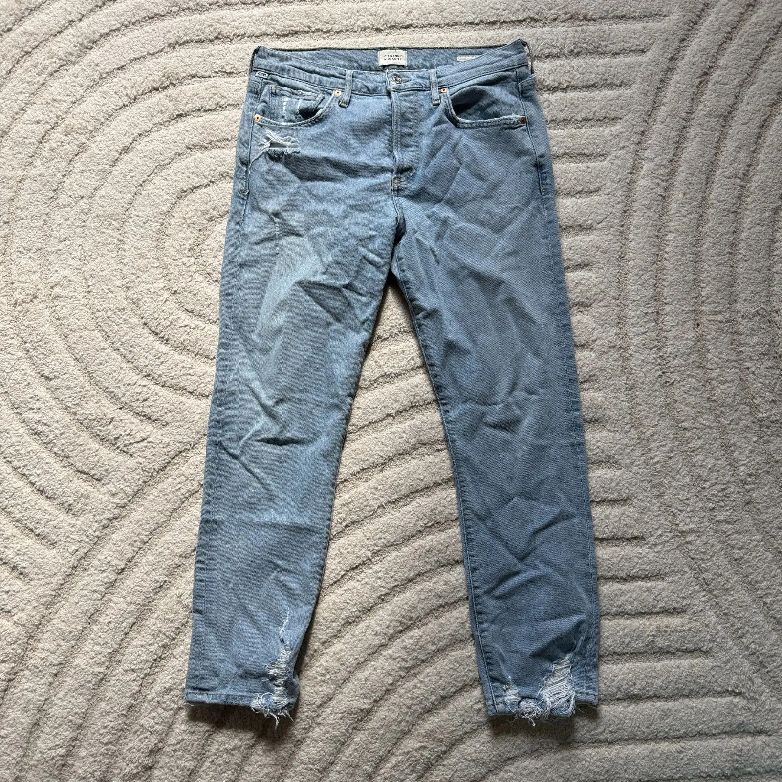 Citizens of Humanity Emerson Premium Vintage Boyfriend Jeans Size 27 - Image 3