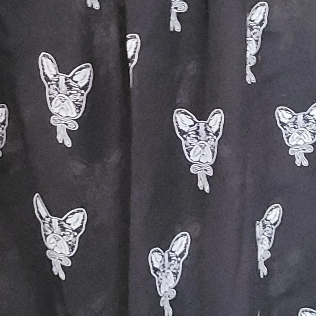 Torrid Harper black sleeveless French Bulldog shirt 2 - Image 14
