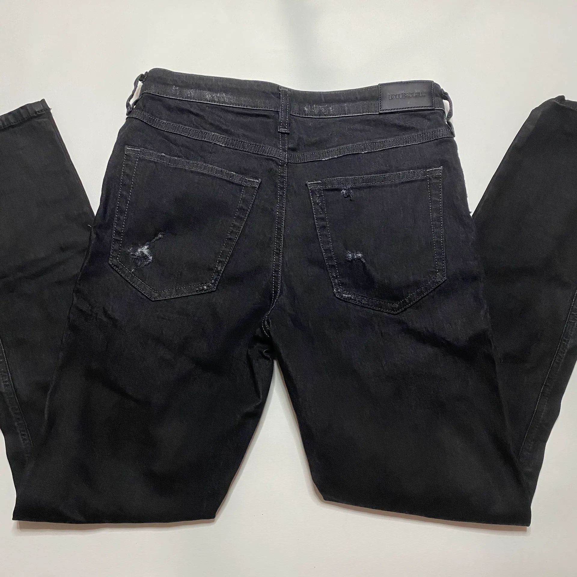 NWT Diesel Babhila Black Jeans size 27  - Image 5