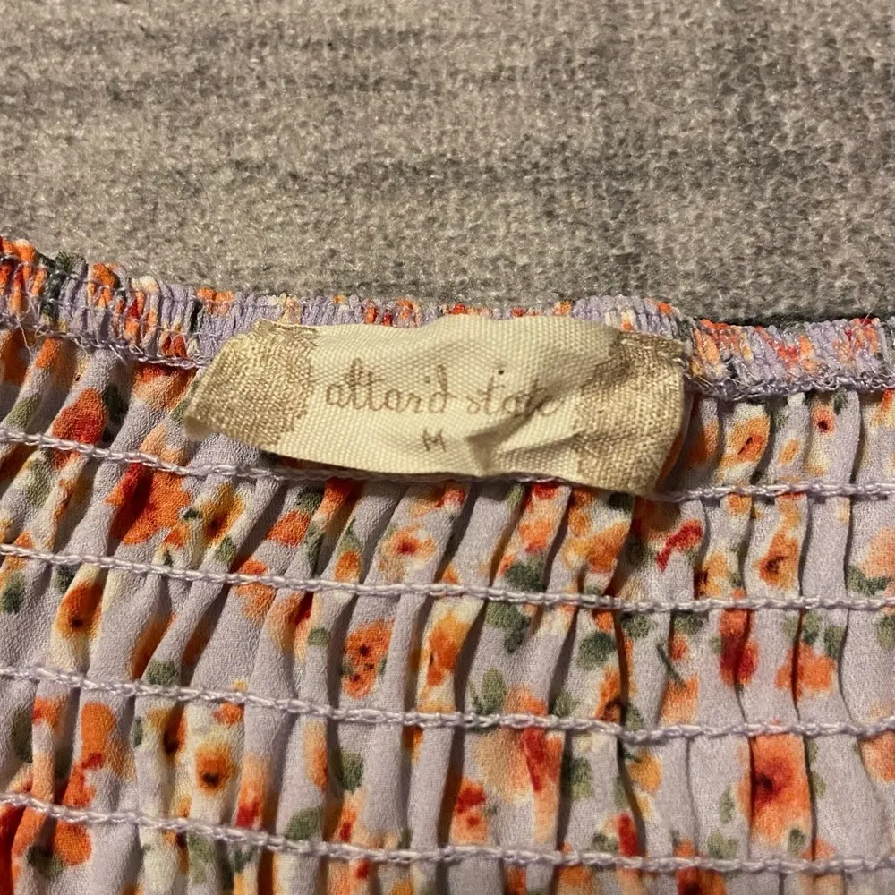 Altar’d State Floral Smocked Crop Top - Image 2