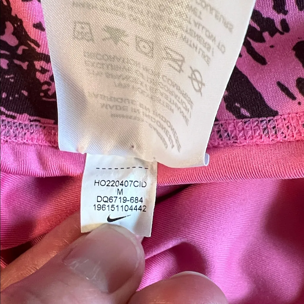 Nike Training Icon Clash One Dri Fit High Rise Swirl Print Leggings DQ6719-684 - Image 6