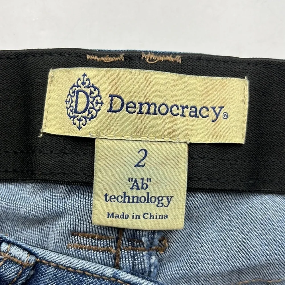 Democracy Ab Technology Skinny Mid Rise Size 2 - Image 8