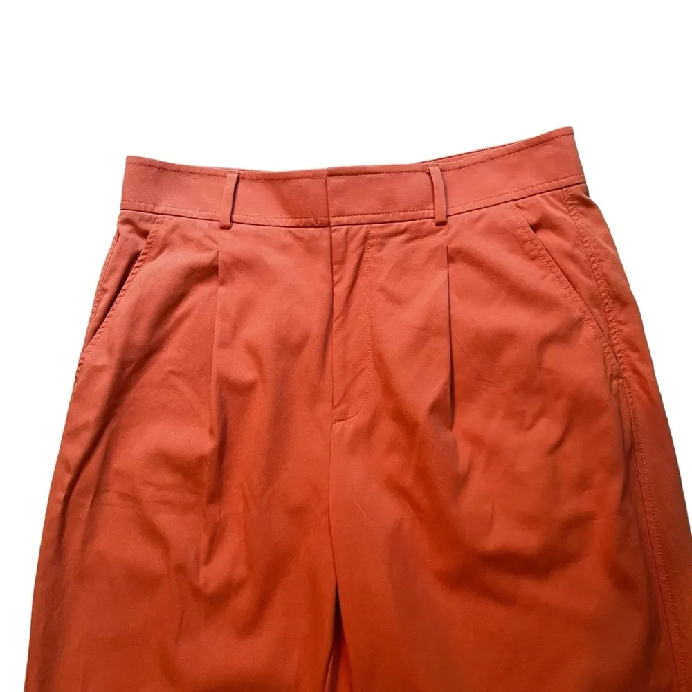 Everlane The Tencel Way-High Taper Pant in Tawny Pink, Sz 14 - Image 8