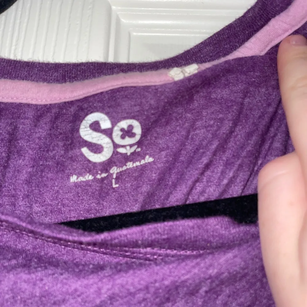 Dark Purple Long Sleeve Size L - Image 3