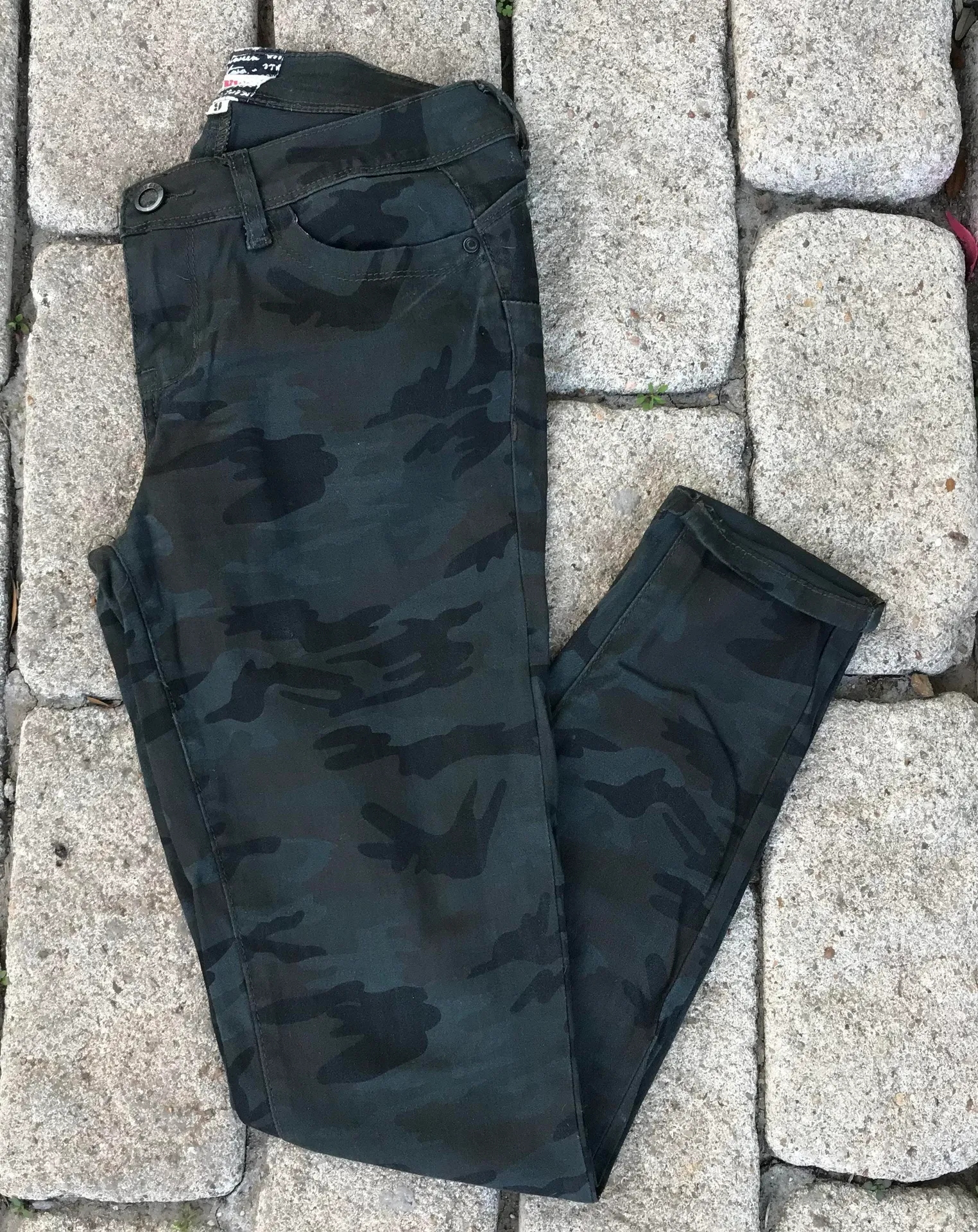 camouflage skinny jeans - Image 3