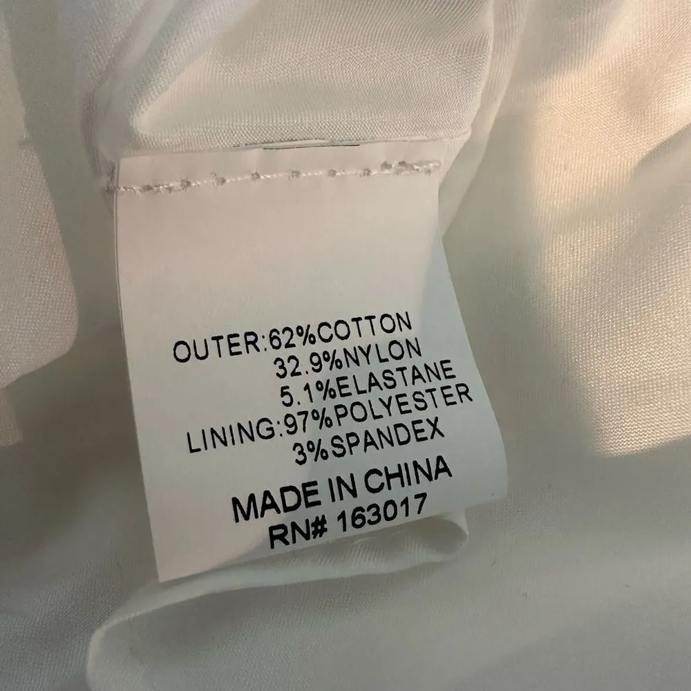 Princess Polly Bradwell Strapless White Mini Dress New! - Image 12