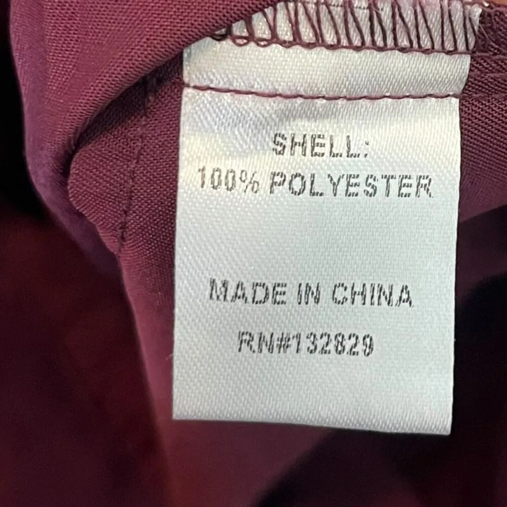 Superdown Revolve Lisa Belted Trouser Pants in Plum High Waist Women’s Size S - Image 12