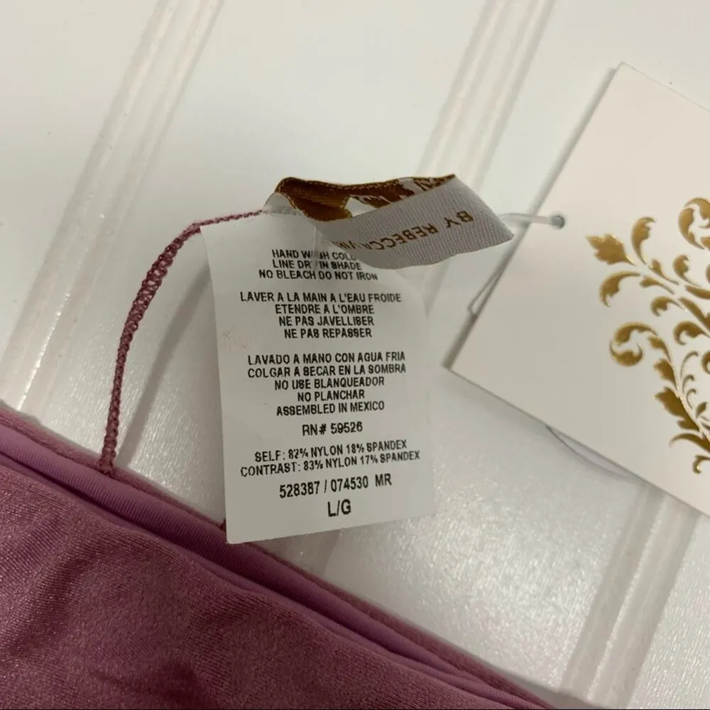 Becca Swim Reversible NWT Bikini Bottom Sz Large - Image 5