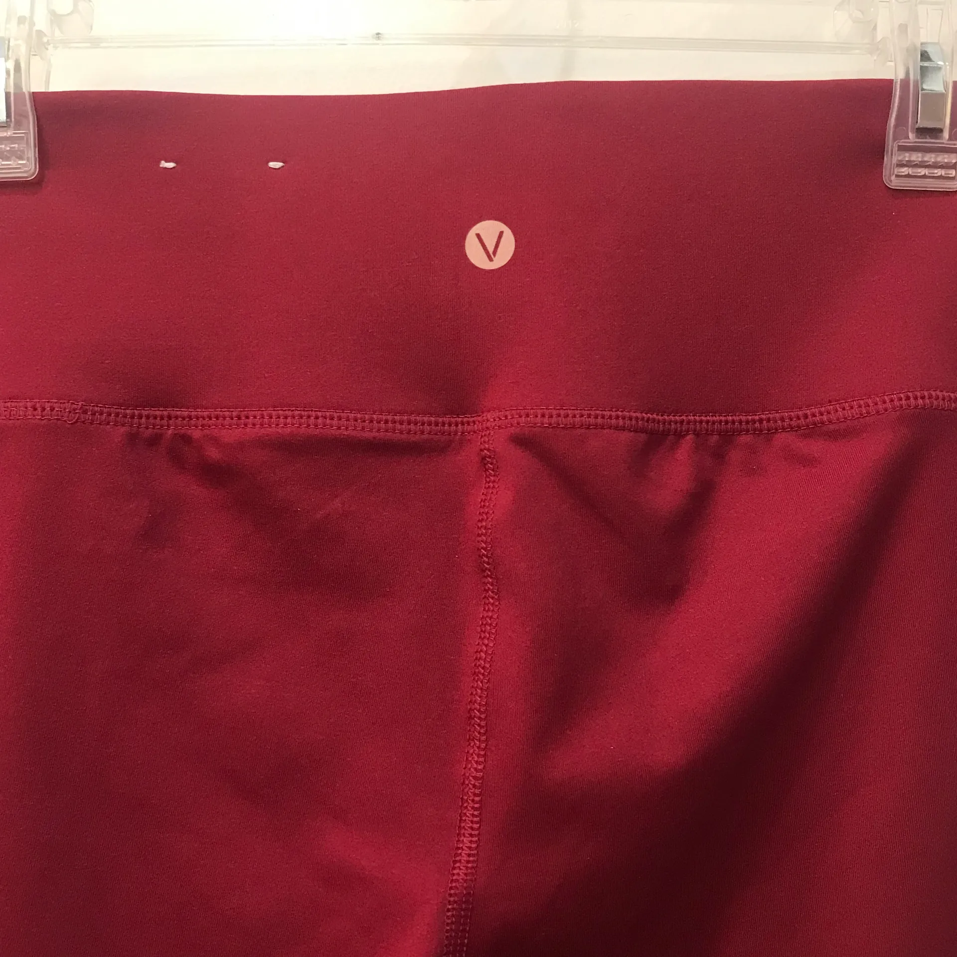 LIVI High-Rise LIVI Soft cropped maroon leggins Plus sz 14/16 - Image 7