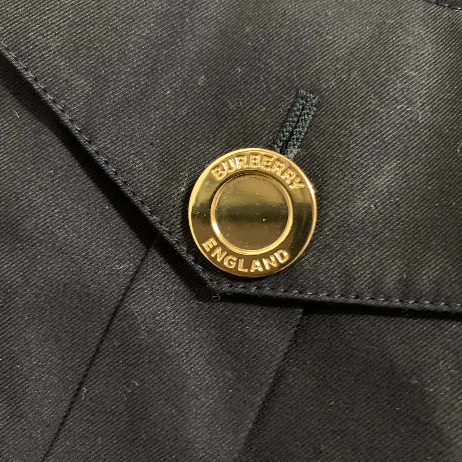 BURBERRY Cotton Gabardine Jumpsuit In‎ Black 6 NWT $1400 - Image 8