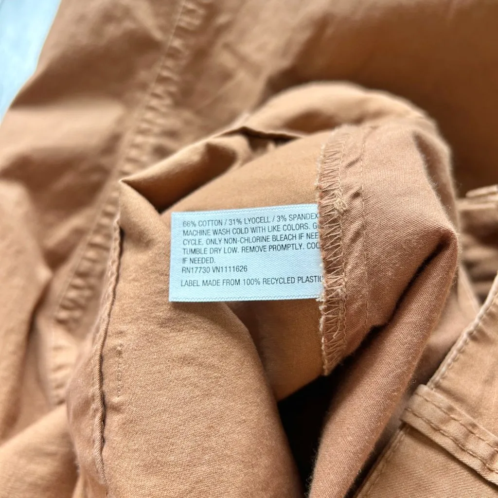 A new day High Rise Straight Hip & Thigh Copper Brown Pants Size 10 - Image 9