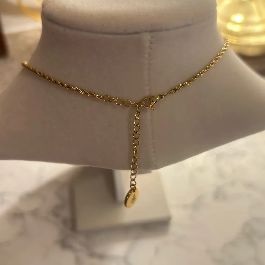 Senreve Gold Toned Heart Necklace - Image 2