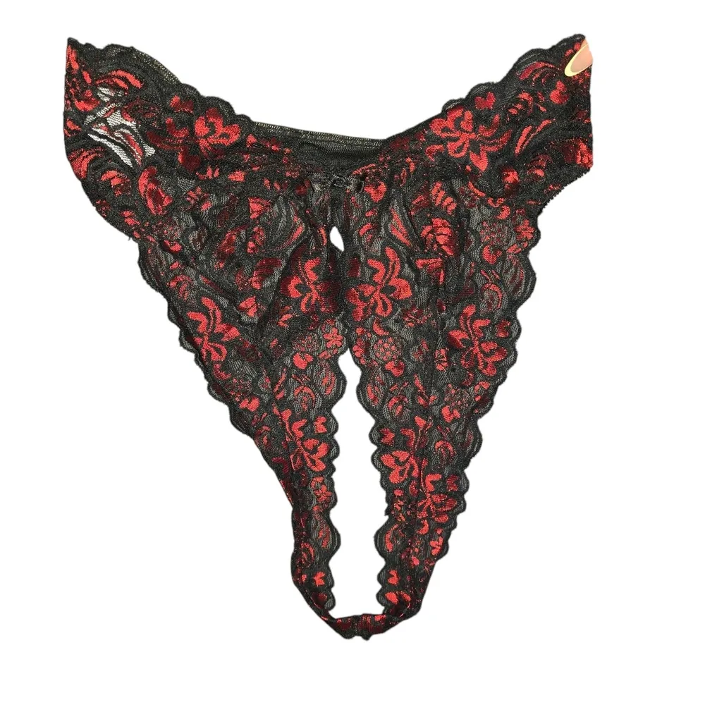 Lace Bralette Set - Green, Black, Red, Beige - Image 14