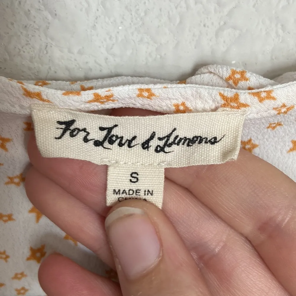 FOR Love & Lemons Aurora Tie Top size small - Image 2