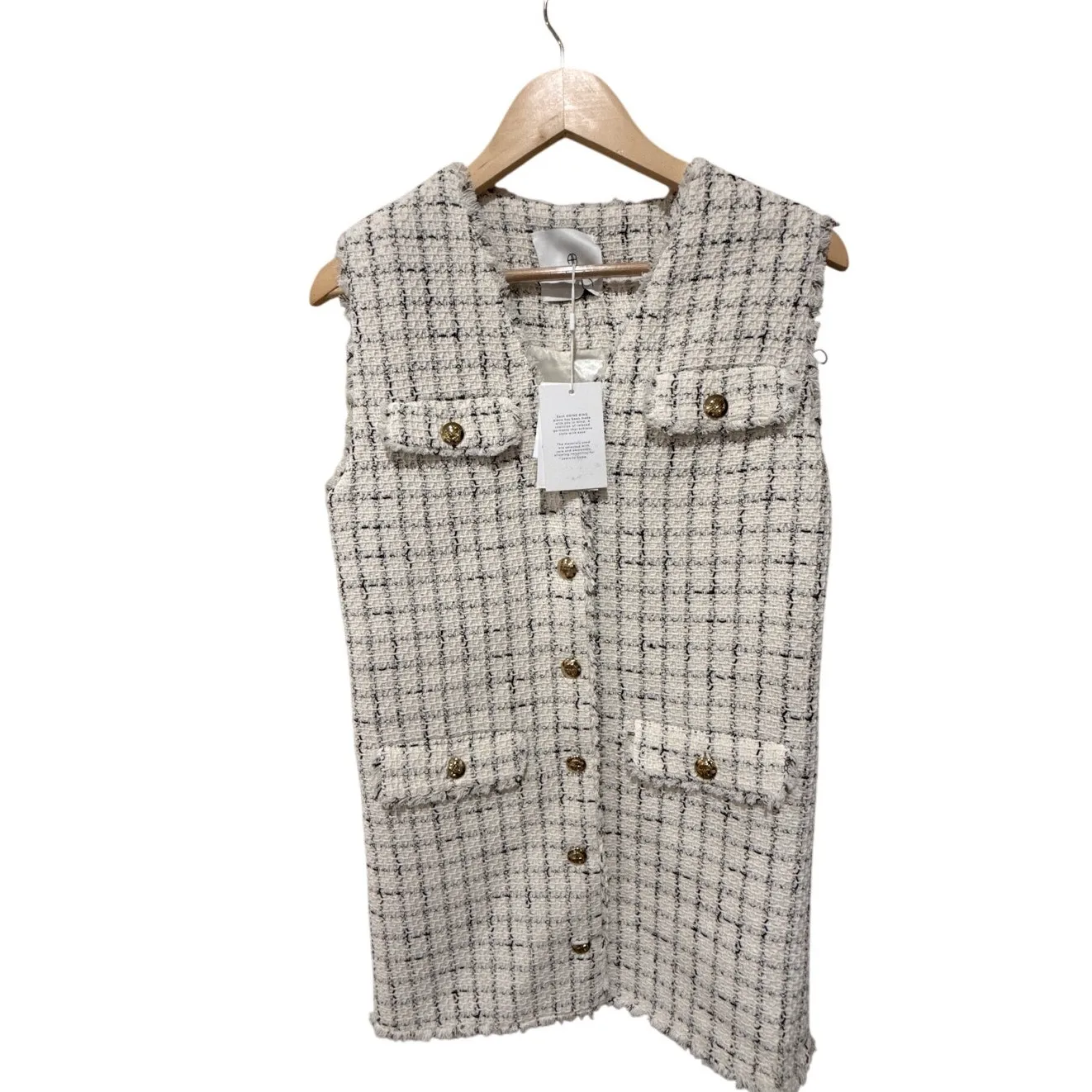 Anine Bing‎ ANINE BING Tweed Janet Dress Size XS - Image 6