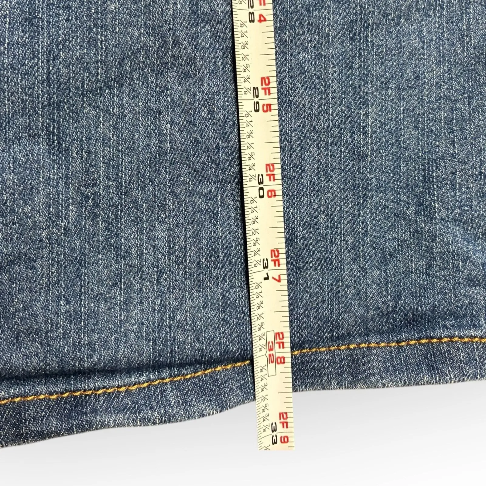 Tinsel Town Denim Dress Mini Bodycon Sleeveless Square Neck Blue XS - Image 7