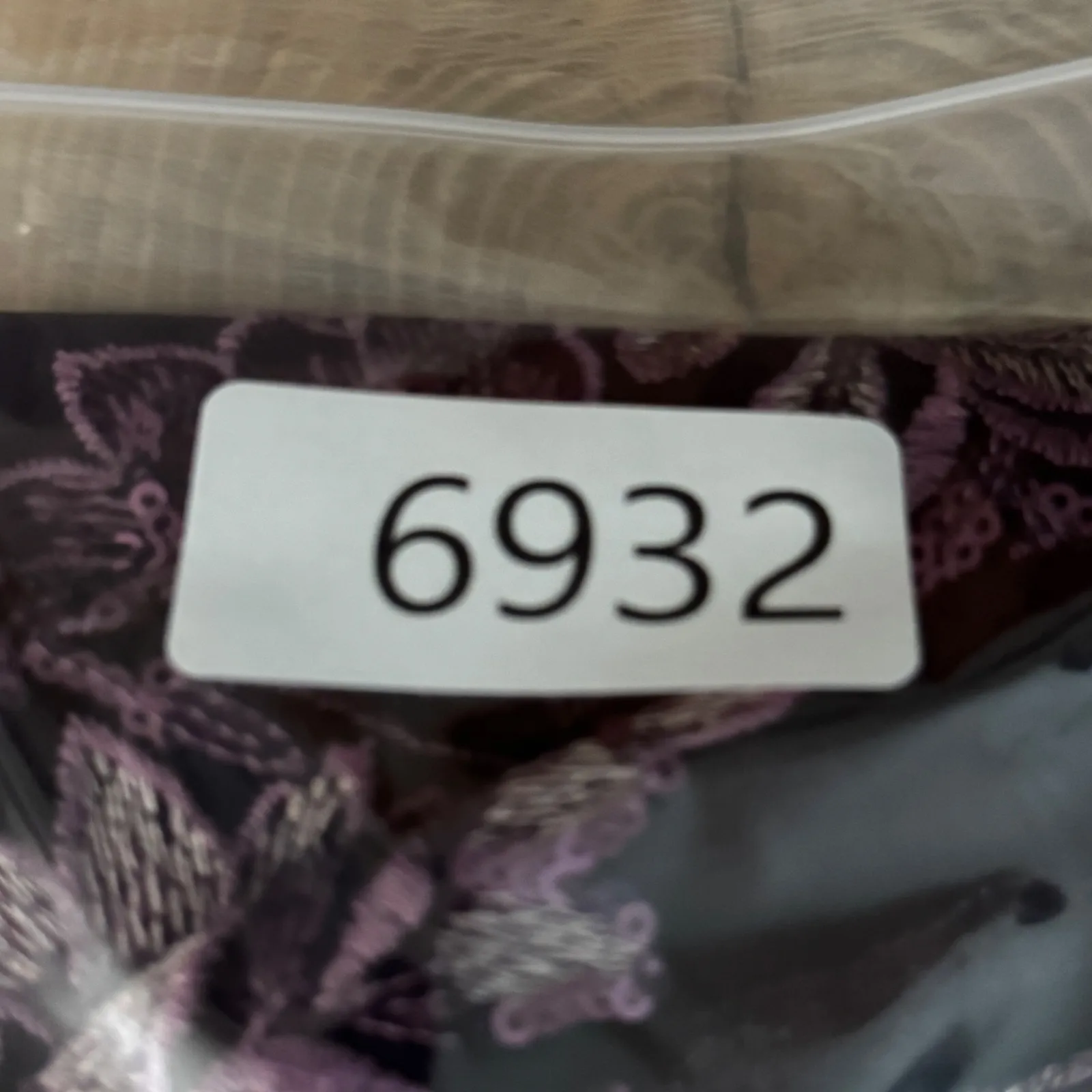 Alex Evenings Dress Women 8 Plum Purple Floral Lace Sequin Sheath Cocktail Party - Image 12