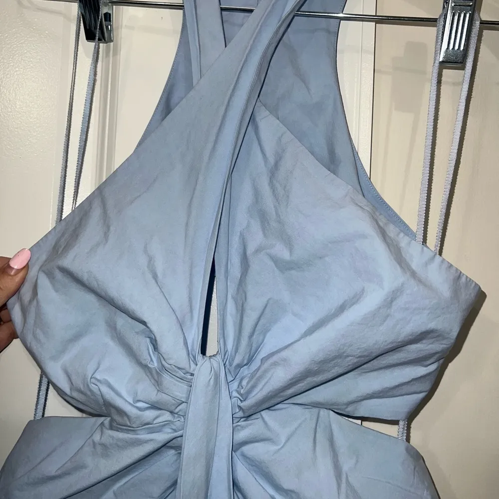 A.L.C. Blue Lansbury Maxi Dress Size 0 US $595 - Image 4