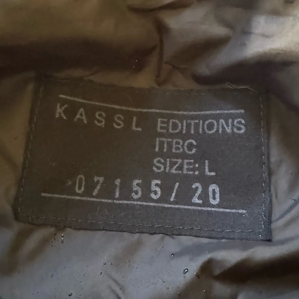 Kassl Editions Dark Chocolate Rubber Large pillow Tote Brown - Image 5